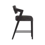 Tabouret de bar hauteur comptoir Snyder noir/gris - Hillsdale Furniture