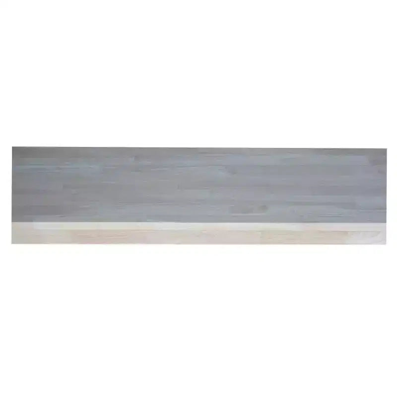 Banc style Shaker 60" non fini - International Concepts : Hévéa massif, Rectangulaire, Capacité 400 lb