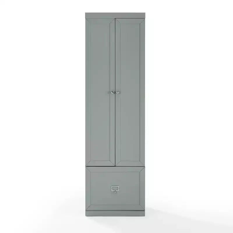 Placard garde-manger convertible gris