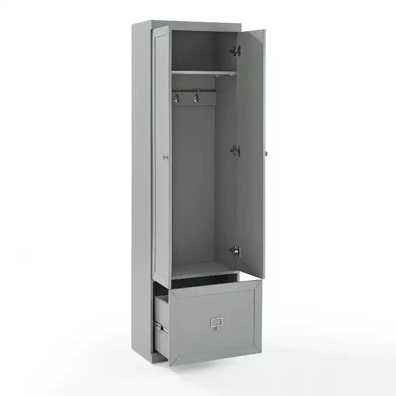 Placard garde-manger convertible gris