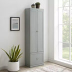 Placard garde-manger convertible gris
