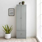 Placard garde-manger convertible gris