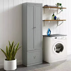 Placard garde-manger convertible gris