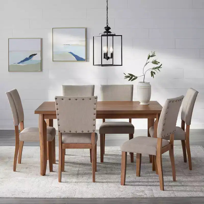 Table à manger rectangulaire Buylateral Provence en bois flotté