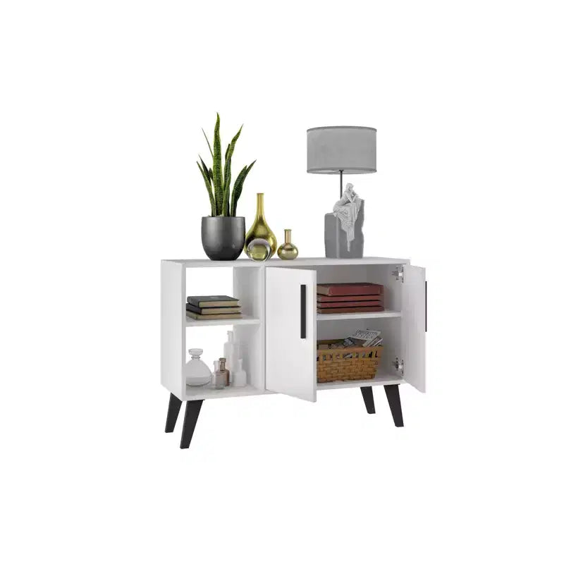 Buffet Amsterdam blanc 35,43" - Manhattan Comfort