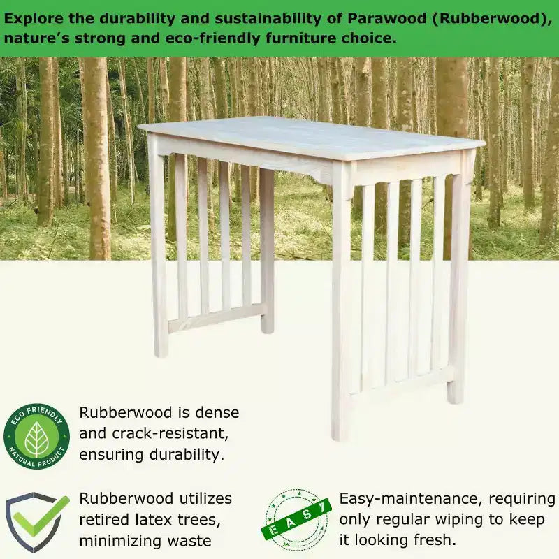 Table hauteur comptoir Mission non finie - International Concepts