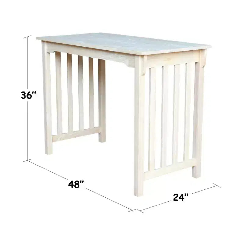Table hauteur comptoir Mission non finie - International Concepts