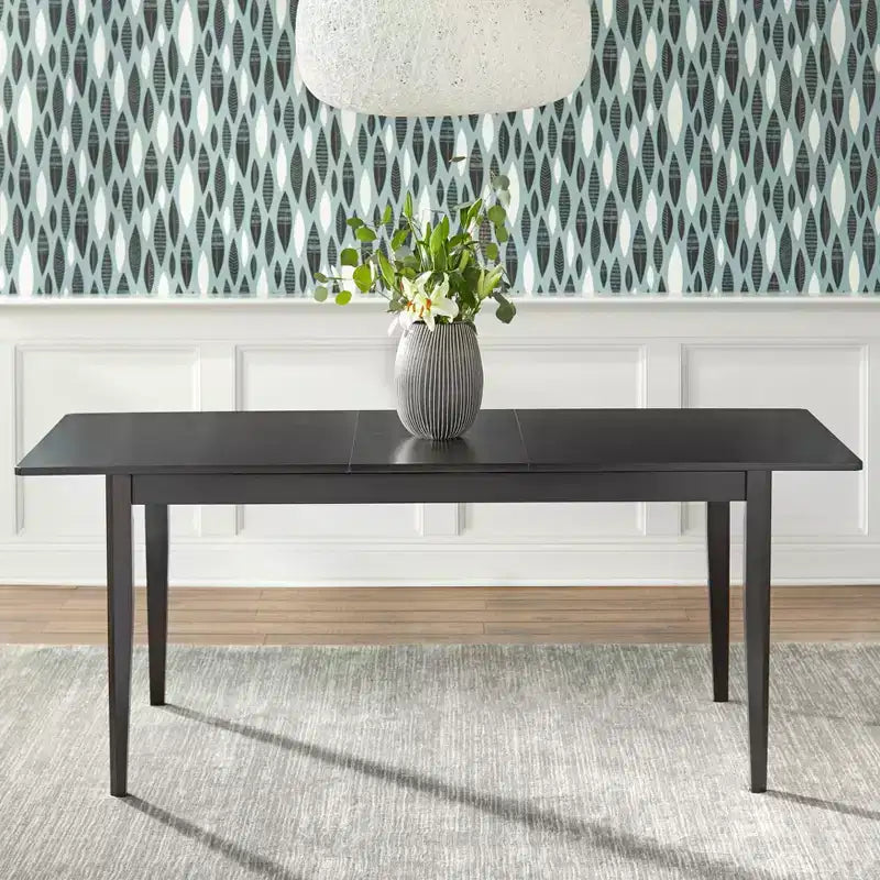 Table à manger extensible Tilo papillon marron foncé Buylateral