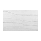 Table à manger hauteur standard Picket House Furnishings Willow Marble Blanche : Moderne, 6 places, MDF et placage bois