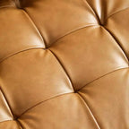Canapé Modway Valour en Faux Cuir Rembourré Marron - Modway : Milieu du siècle moderne, 4 places, Cadre en bois