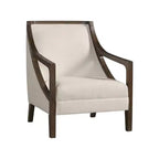 Fauteuil d'appoint Dayna avec cadre marron – Picket House Furnishings