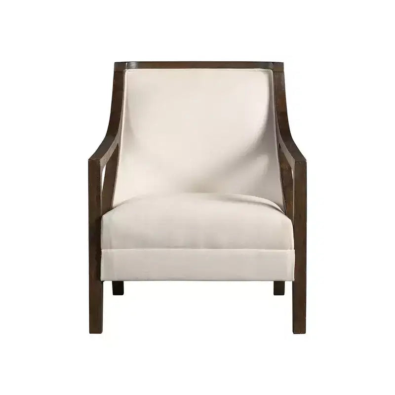 Fauteuil d'appoint Dayna avec cadre marron – Picket House Furnishings
