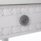 Table de chevet Jules avec tiroir Gris clair – Adore Decor
