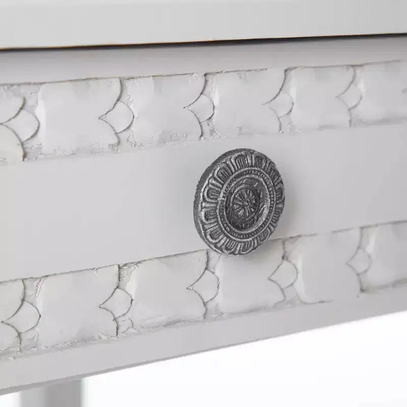 Table de chevet Jules avec tiroir Gris clair – Adore Decor