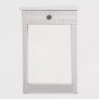 Table de chevet Jules avec tiroir Gris clair – Adore Decor