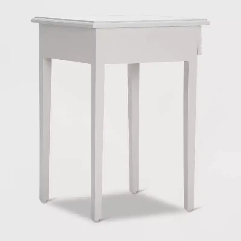 Table de chevet Jules avec tiroir Gris clair – Adore Decor
