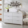 Buylateral Zuri Six Drawer Chest White