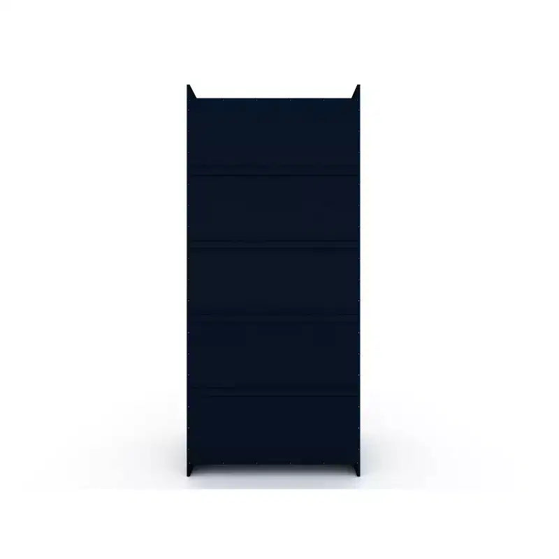 Penderie sectionnelle Mulberry 2.0 bleue - Manhattan Comfort : MDF composite, quincaillerie métallique, kit anti-basculement inclus