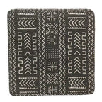 Pouffe de rangement carré avec couvercle amovible Onyx - HomePop : Rembourré, Forme rectangulaire