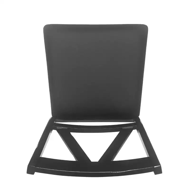 Lot de 2 chaises de salle à manger en bois rembourrées Fairgreens Farmhouse noires - Christopher Knight Home : Style rustique, hévéa