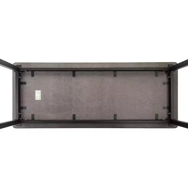 Table robuste 24"x60" avec cadre noir/plateau noir - National Public Seating