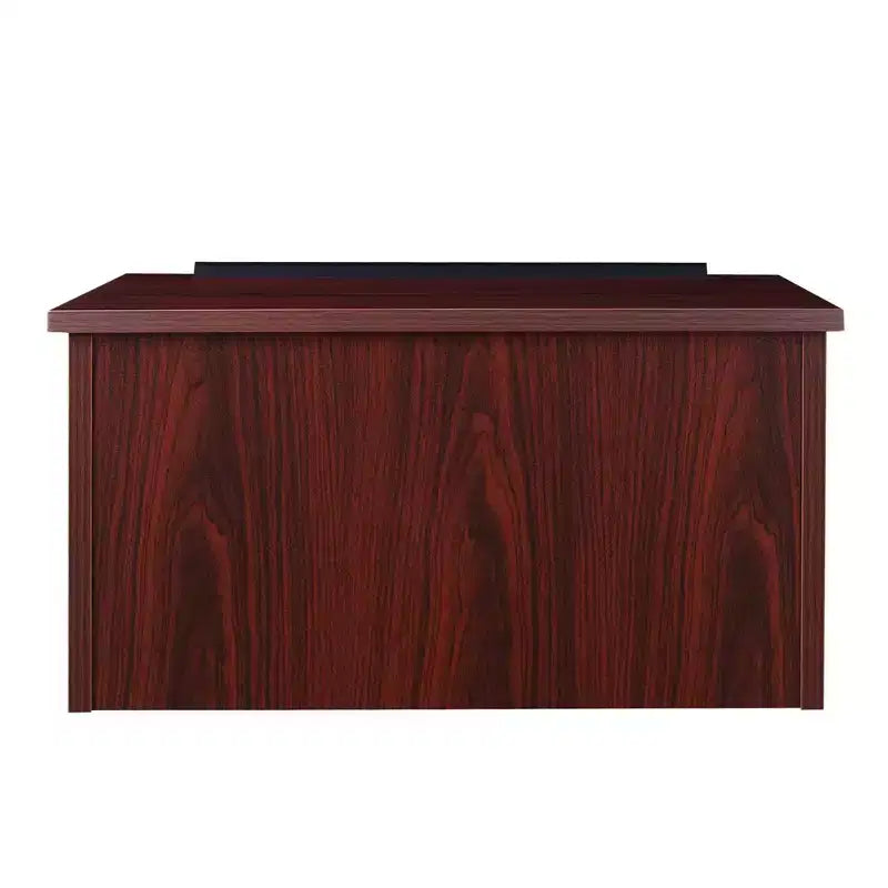 Pupitre de table pour conférences en acajou – Hampden Furnishings : Design moderne, panneaux de particules avec surface laminée