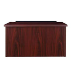 Pupitre de table pour conférences en acajou – Hampden Furnishings : Design moderne, panneaux de particules avec surface laminée