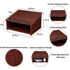 Pupitre de table pour conférences en acajou – Hampden Furnishings : Design moderne, panneaux de particules avec surface laminée