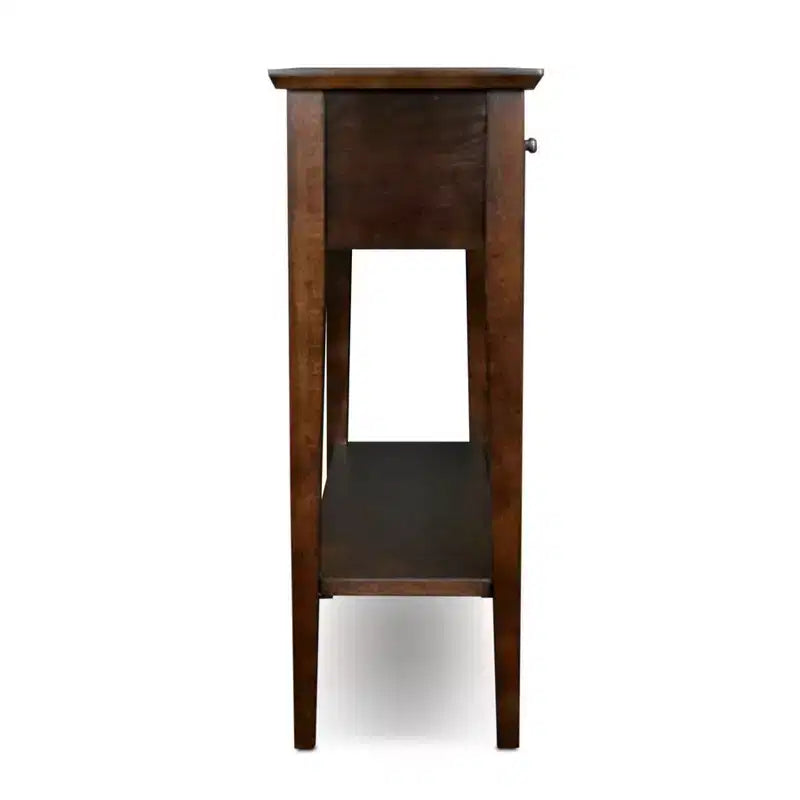 Leick Home Favorite Finds Table Console/Canapé Chêne Chocolat - Leick Home: Espace: Serviettes de Table en Tissu Polyester 20x20 Pouces, Lavables en Machine