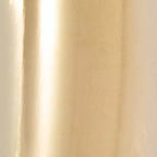 Table d'appoint Rhonda Doré/Verre transparent - LumiSource : Art Déco, Conception à plusieurs niveaux, Forme ovale, Hauteur 56 cm