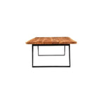 Table basse en bois massif Live Edge - (40,6H x 114,3L x 78,7P cm) - Naturel - Timbergirl