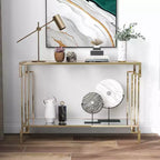 Ensemble de 3 tables basses contemporaines Costa Mesa Champagne - miBasics