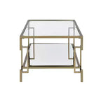 Ensemble de 3 tables basses contemporaines Costa Mesa Champagne - miBasics