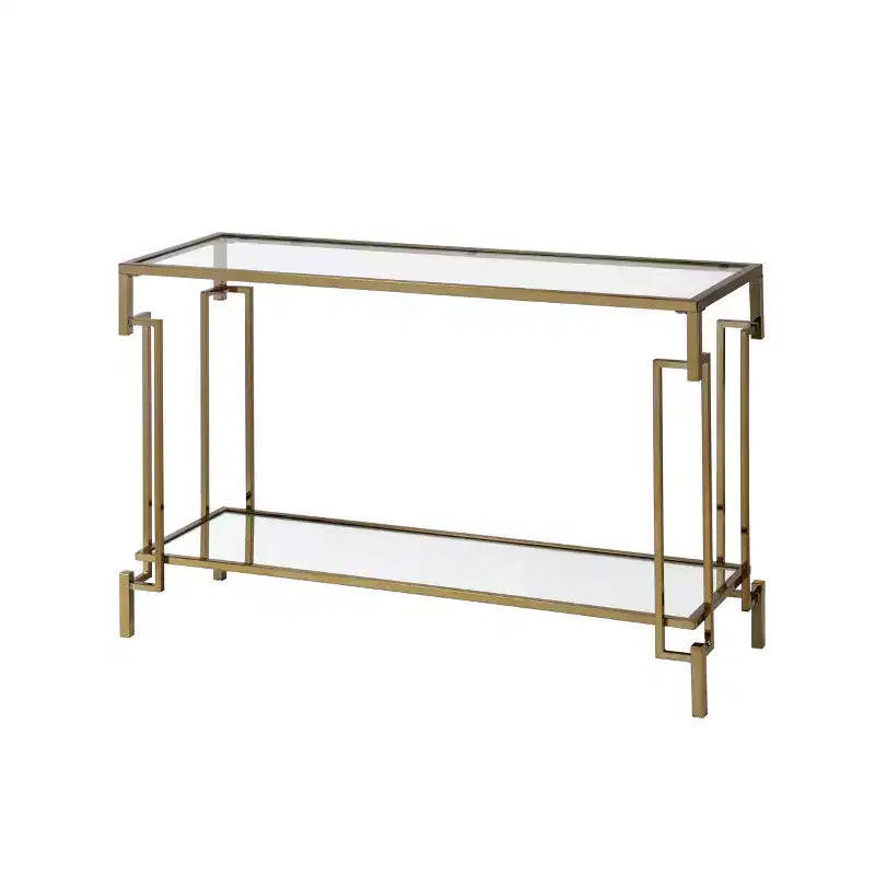 Ensemble de 3 tables basses contemporaines Costa Mesa Champagne - miBasics