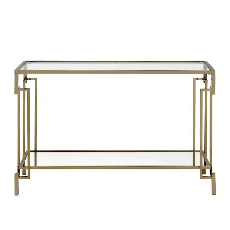 Ensemble de 3 tables basses contemporaines Costa Mesa Champagne - miBasics