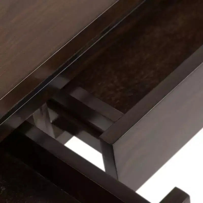 Table basse Essex 42 po, brun acajou - WyndenHall