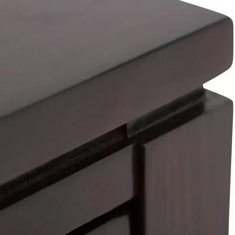 Table basse Essex 42 po, brun acajou - WyndenHall