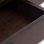 Table basse Essex 42 po, brun acajou - WyndenHall