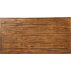 Table basse Ezra en bois massif et métal : Cadre noir robuste, design à 2 niveaux - ClickDecor