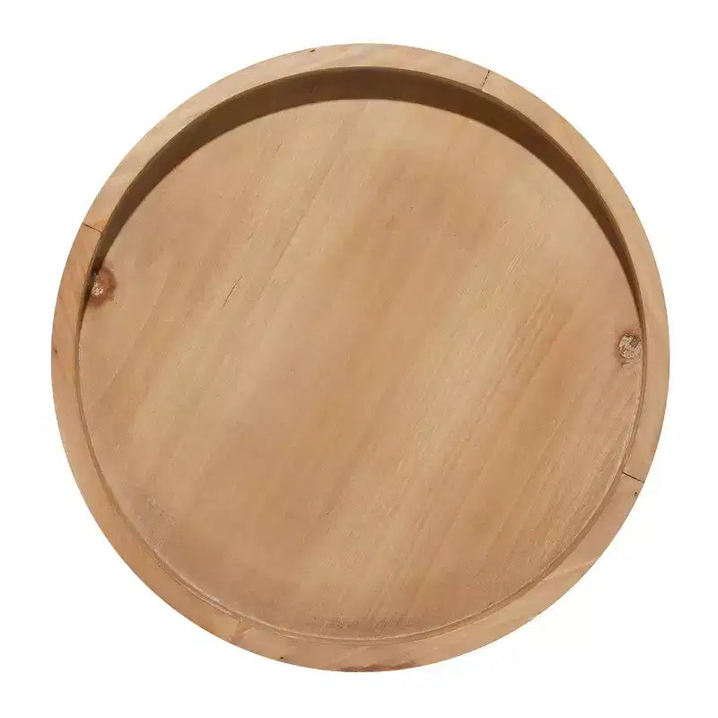 Table d'appoint industrielle en métal noir - Olivia & May : Table d'appoint ronde en fer, aucun assemblage requis