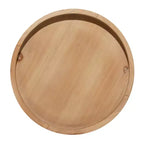 Table d'appoint industrielle en métal noir - Olivia & May : Table d'appoint ronde en fer, aucun assemblage requis