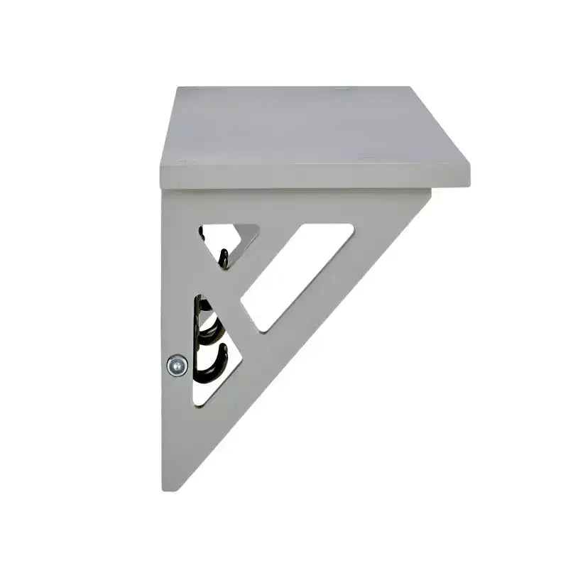 Patère murale avec étagère Middlebury 91 cm - Gris - Alaterre Furniture