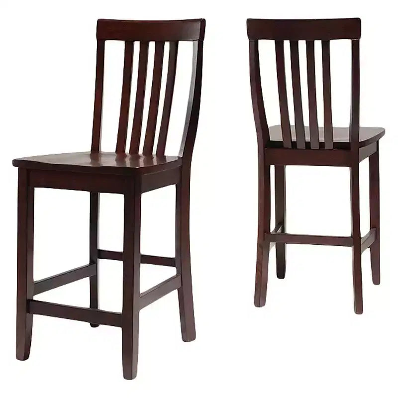 Lot de 2 tabourets de bar à hauteur de comptoir 24 School House - Crosley