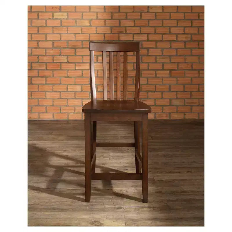 Lot de 2 tabourets de bar à hauteur de comptoir 24 School House - Crosley