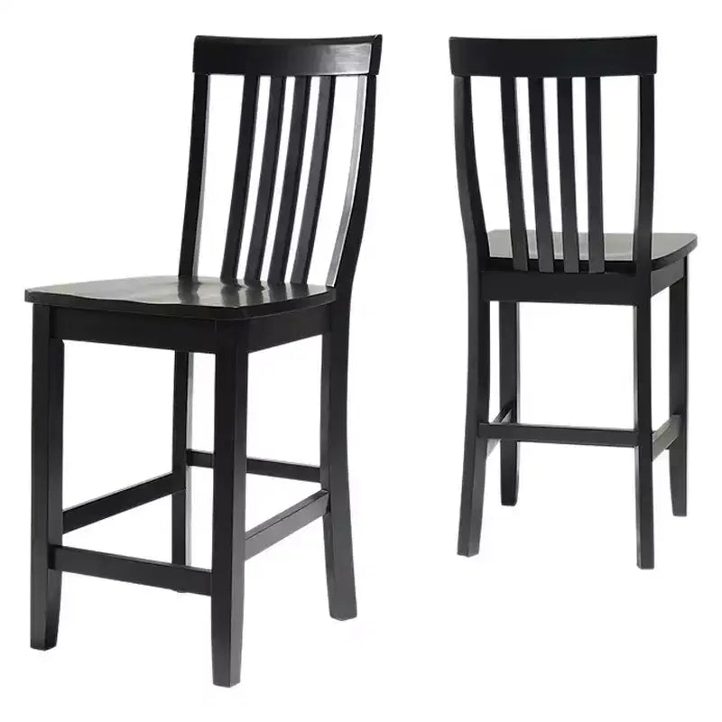 Lot de 2 tabourets de bar à hauteur de comptoir 24 School House - Crosley