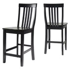 Lot de 2 tabourets de bar à hauteur de comptoir 24 School House - Crosley