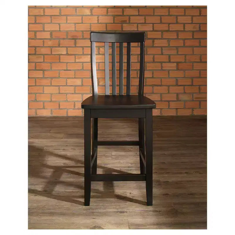 Lot de 2 tabourets de bar à hauteur de comptoir 24 School House - Crosley