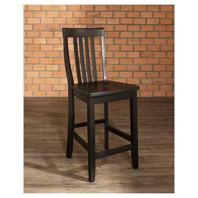 Lot de 2 tabourets de bar à hauteur de comptoir 24 School House - Crosley
