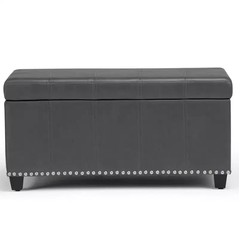 Banc de rangement ottoman Megan 34 - Wyndenhall