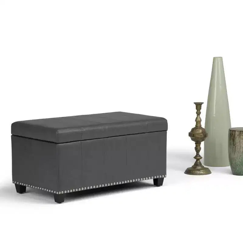 34 Megan Storage Ottoman Bench - Wyndenhall